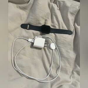 Apple Smartwatch in Black with Charger